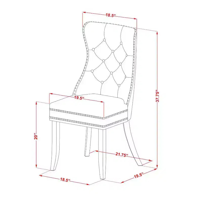 Ensemble de salle à manger 3 pièces avec table ronde en bois massif finition blanc lin