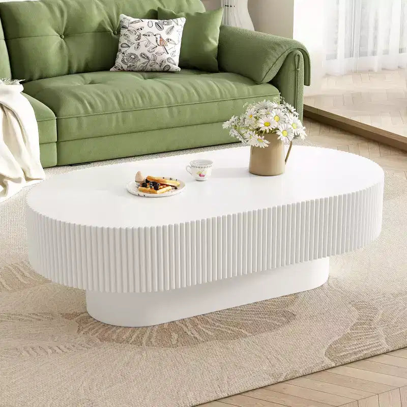 Table d'appoint moderne en forme de tambour