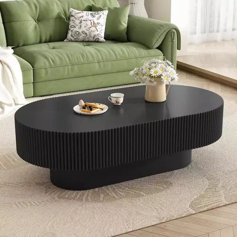 Table d'appoint moderne en forme de tambour