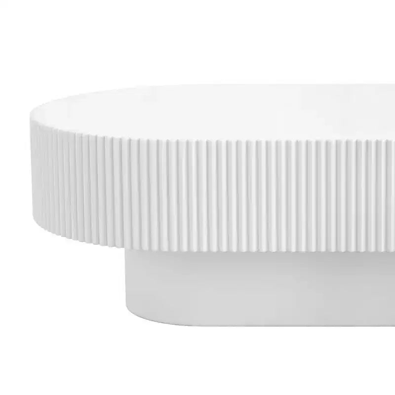Table d'appoint moderne en forme de tambour