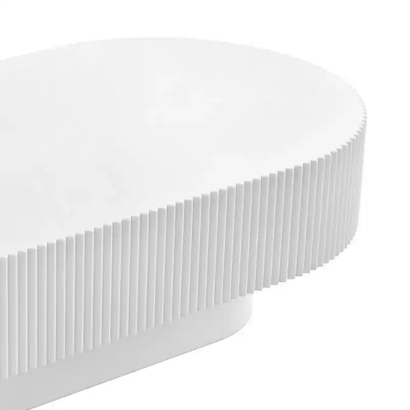 Table d'appoint moderne en forme de tambour