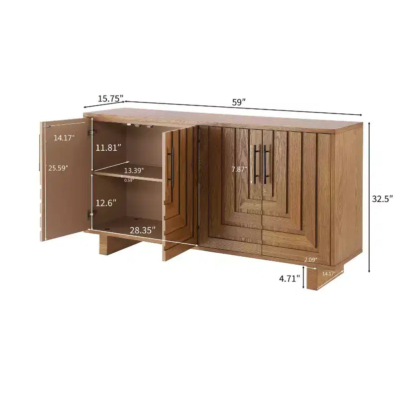 Buffet en bois