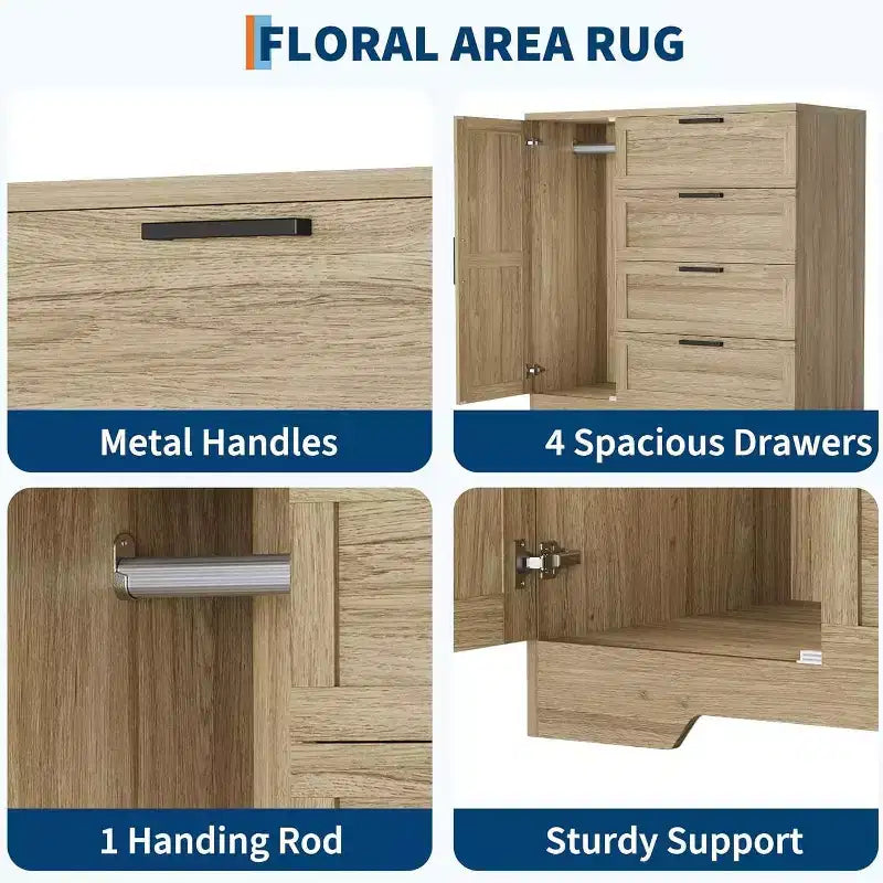 armoire en bois