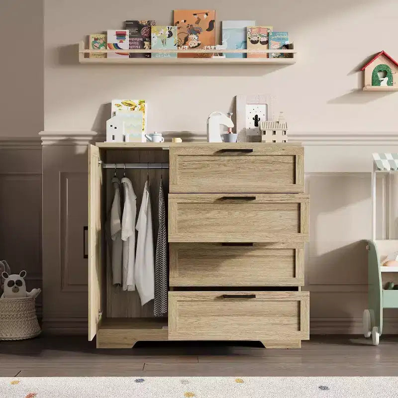 armoire en bois