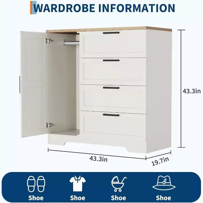 armoire en bois