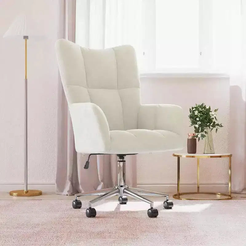 Chaise longue, velours gris clair (100 % polyester), acier standard.