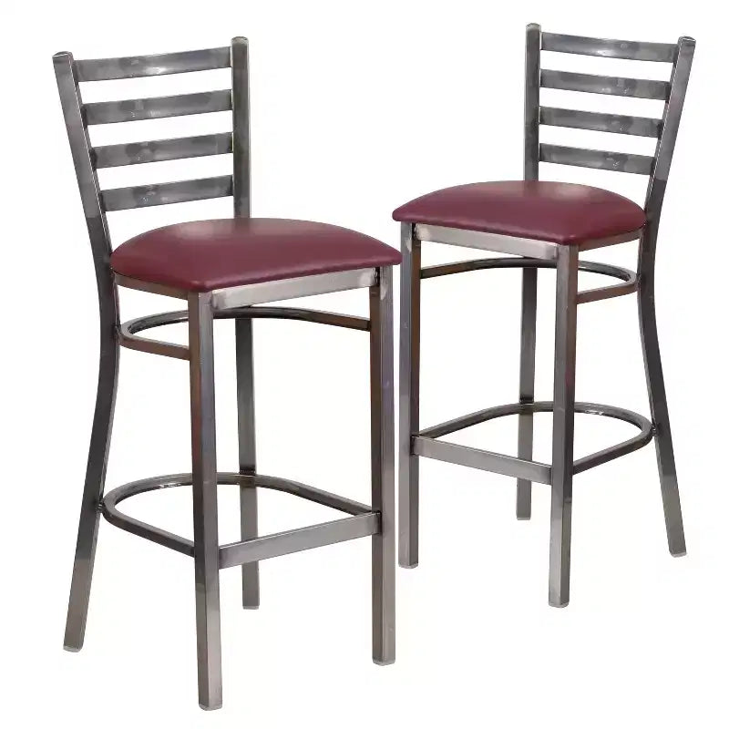 Tabourets de bar de restaurant en métal