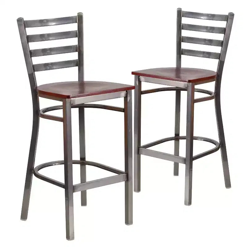 Tabourets de bar de restaurant en métal